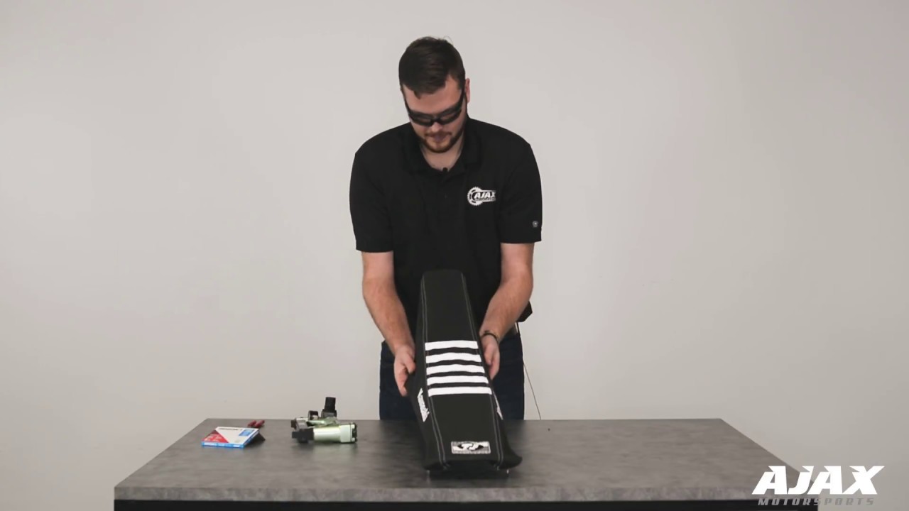 Dirt Bike Seat Cover Install // AJAX Tech Tips