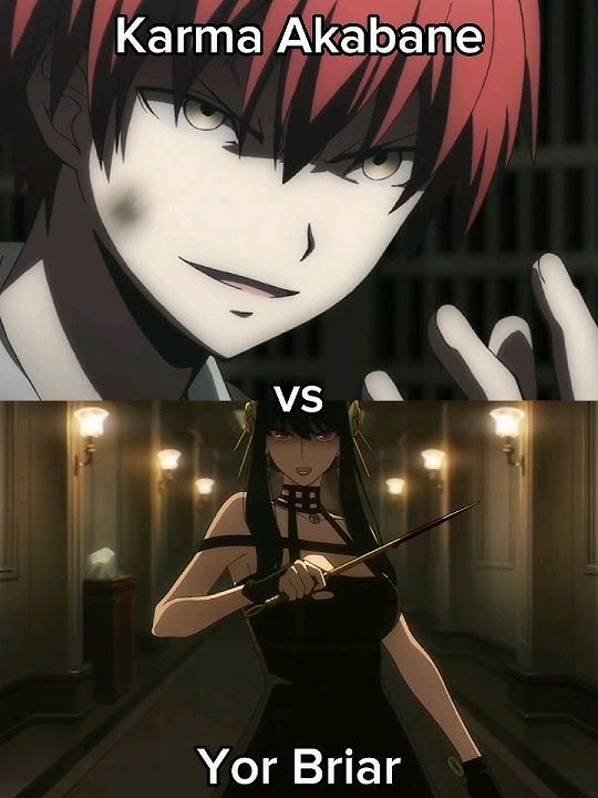 Karma Akabane vs Yor Briar (Assassination Classroom | Spy x Family)