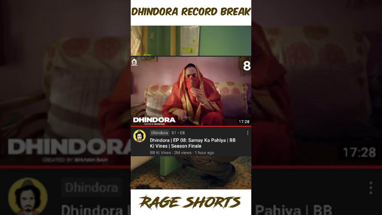 Dhindora Huge Record Last Episode | Dhindora Episode 8 Record Break | 