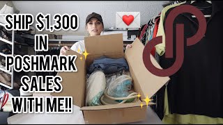 Ship $1,300+ in Sales on Poshmark With Me!! See What Sold FAST & For a GREAT Profit!