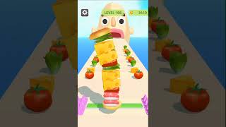 Eyeball Stack Gameplay Level ~ 154 Completed 👀😁 #shorts #trending