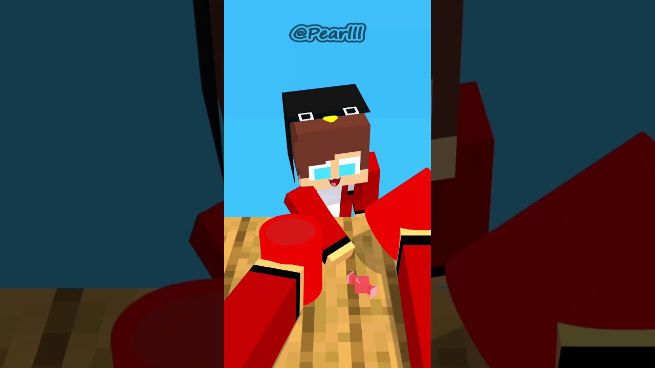 GuGuGaGa JJ choosn wrong One 😂 -MAIZEN Minecraft Animation #shorts