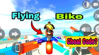 Flying Bike का Cheat Code? Indian Bike Driving 3D New Update | Indian Bikes Driving 3D! shiva gaming screenshot 1