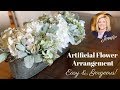 How to Make an Artificial Flower Arrangement