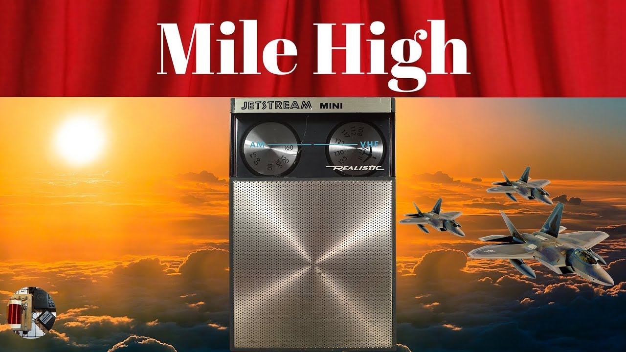 Realistic Jetstream Mini 12-630 AM VHF Sky Band Portable Radio Review