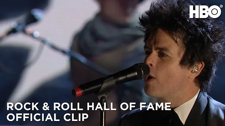 Rock and Roll Hall of Fame: Green Day American Idiot (2015 Clip) | HBO