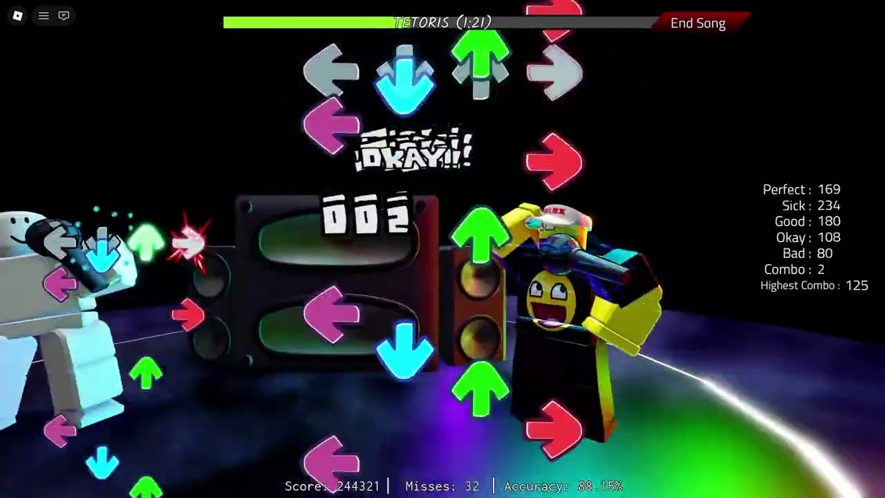 Roblox RemixBasically FNF: Remix (TETORIS) 못함주의