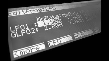 Kurzweil K2000/K2500 VAST Tutorial - Global LFOs