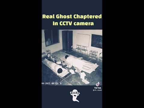 Real Ghost caught Live on camera