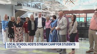 TN Dept of Education attends Bristol Tennessee City Schools STREAM Camp
