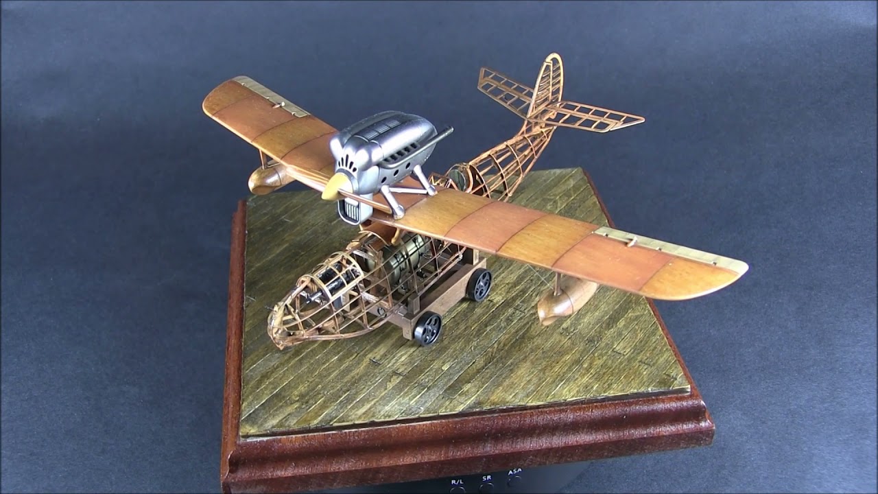 A cutaway Savoia S.21 in 1/48th scale YouTube