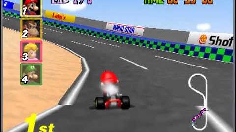Mario Kart 64 (Project 64 Test)