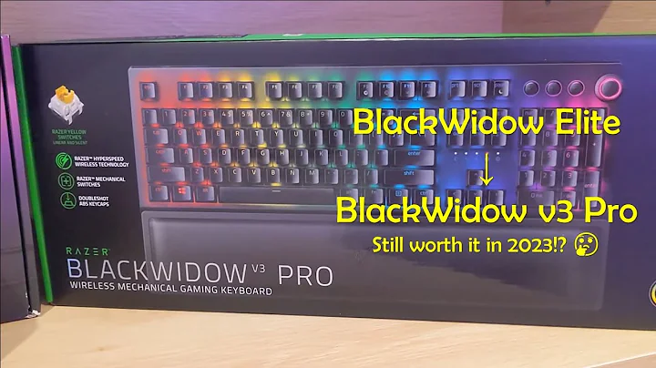 Going WIRELESS (Razer BlackWidow v3 Pro) - still WORTHY in 2023!?