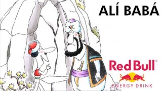👳 'ALI BABA' - 🥤 Red Bull gives you wings.
