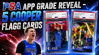 PSA App Grade Reveal: 5 Cooper Flagg Cards 🔥
