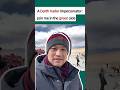 A Darth Vader impersonator: Join me in the green side#drone #glacier #china #darthvader