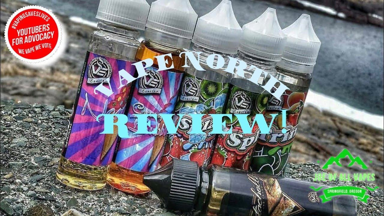 Vapenorth distribution Canadian e liquid review~ August 2017~ Joe of all vapes - YouTube