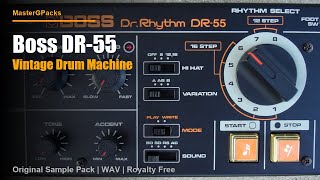 Boss DR-55 Dr. Rhythm — Original Sample Pack (WAV) | MasterGPacks