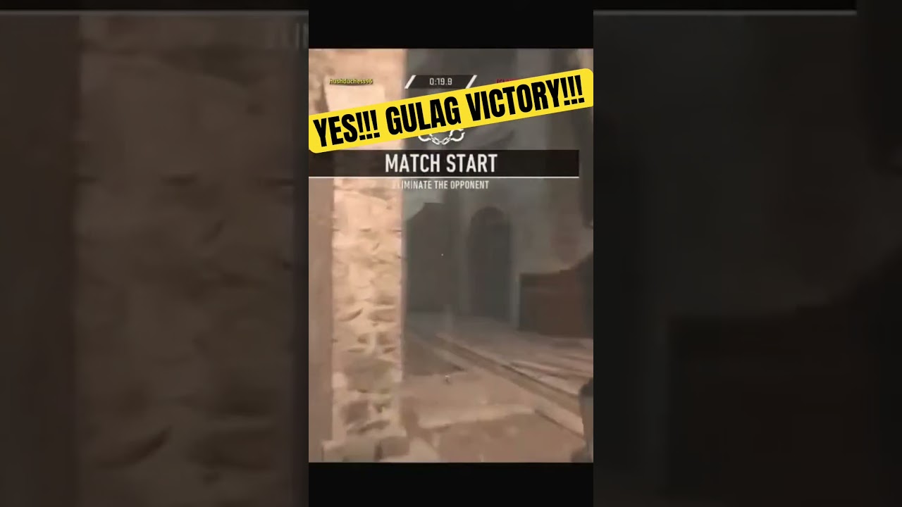 YES!!! GULAG VICTORY!!! 