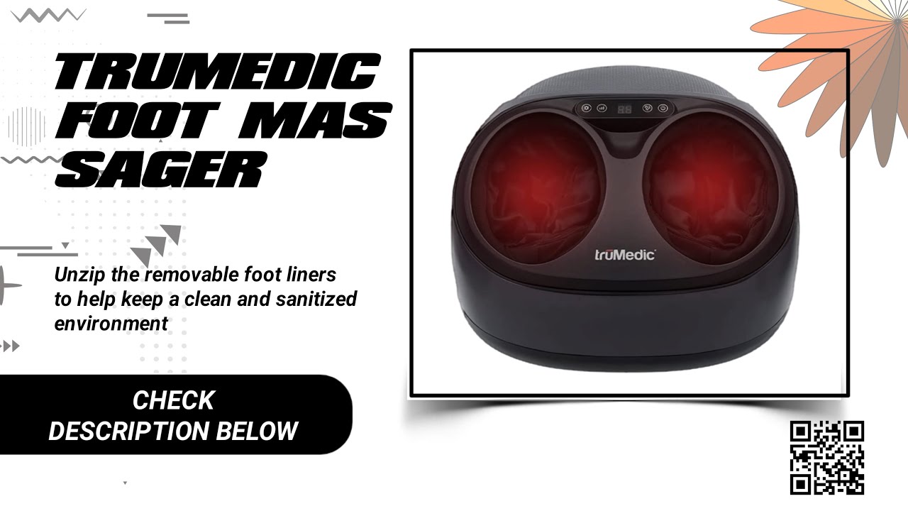 TRUMEDIC FOOT MASSAGER REVIEW YouTube