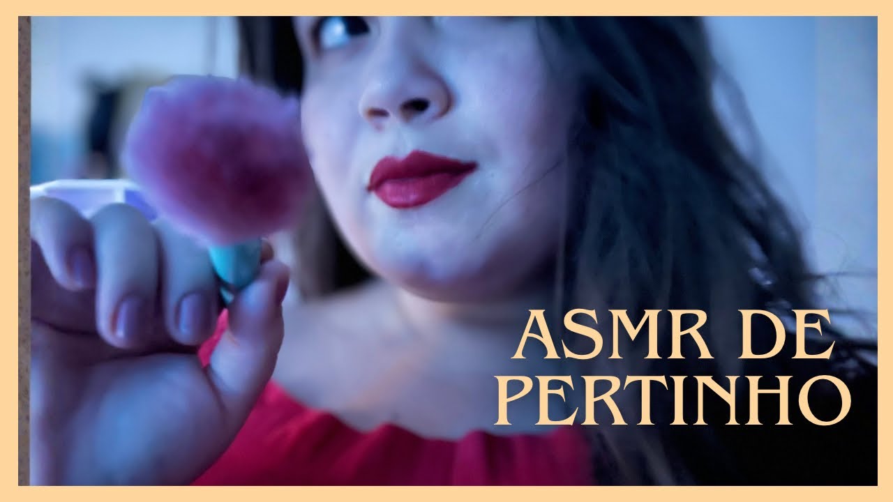 ASMR caseirinho ✨ - para acalmar a mente (sons de boca e pincel na tela)