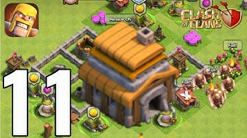 Clash of Clans - Gameplay Walkthrough Part 11 - TOWN HALL 5 (iOS, Android).