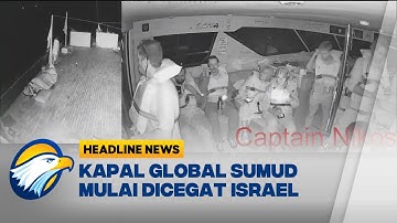 [HEADLINE NEWS 02/10] Kapal Kemanusiaan Global Sumud Flotilla Dicegat Israel di Dekat Gaza