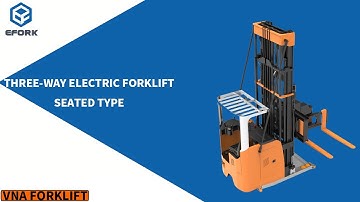 CDDME Three-way Pallet Stacker VNA Forklift #forklift #palletstacker #efork #factory