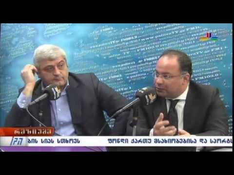 ნიკა ვაშაკიძე და მამუკა ჟღენტი \"პალიტრატვ\"-ის გადაცემაში \"რეზიუმე\"