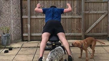 Incline Prone Row To External Rotation