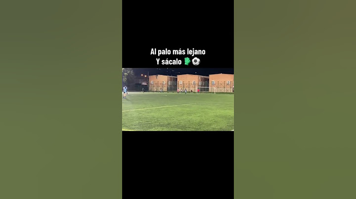 Golazo al palo derecho ⚡💯