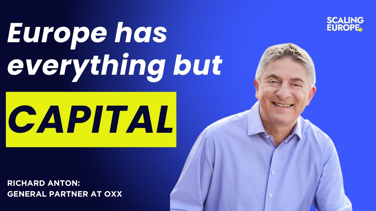 Ричард Антон, генеральный партнер Oxx: В Европе есть все, кроме капитала!