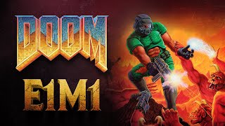 Doom - E1M1: Hangar - (100% Ultra Violence+) - Knee Deep in the Dead