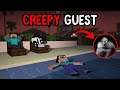Horror creepy guest in minecraft scary story in hindi