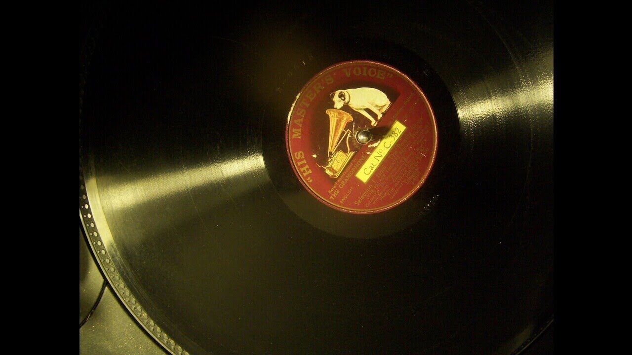 Mayfair Orch (HERMANN FINCK) - the passing show selection (FINCK) (HMV C382) (1914)