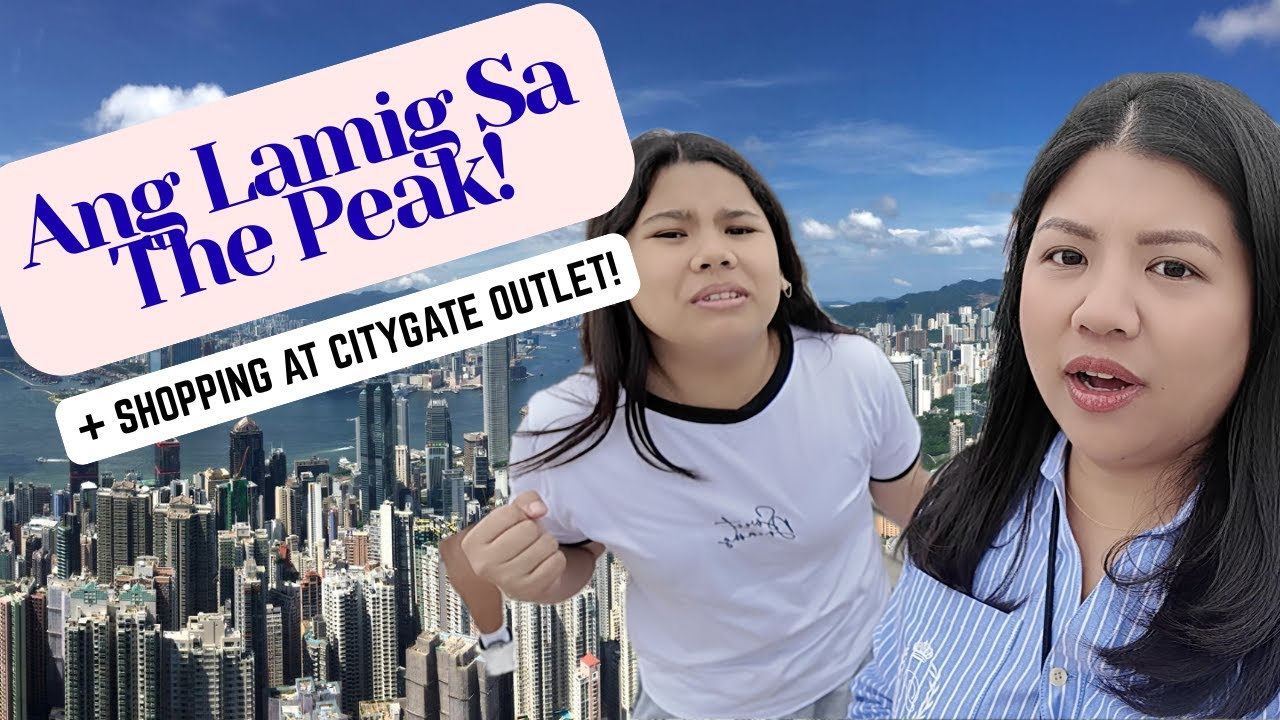 Grabe Lamig sa The Peak 🥶 + Citygate Outlet Shopping 🛍️ | Last Day at HK | Pinoy Vlog | EpzyFam