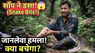 इस आदमी को सांप ने दिया धोका बिना जहरीला सांप के डसते ही हो गई मो -