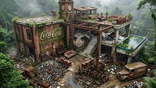 Abandoned 120-Year-Old Coca-Cola Factory Transformed Into Luxury Mansion With (ASMR)