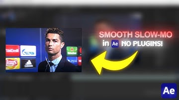 How To Add Smooth Slow-Motion To Your Edits In After Effects Without Plugins | No Twixtor 🔥🥶