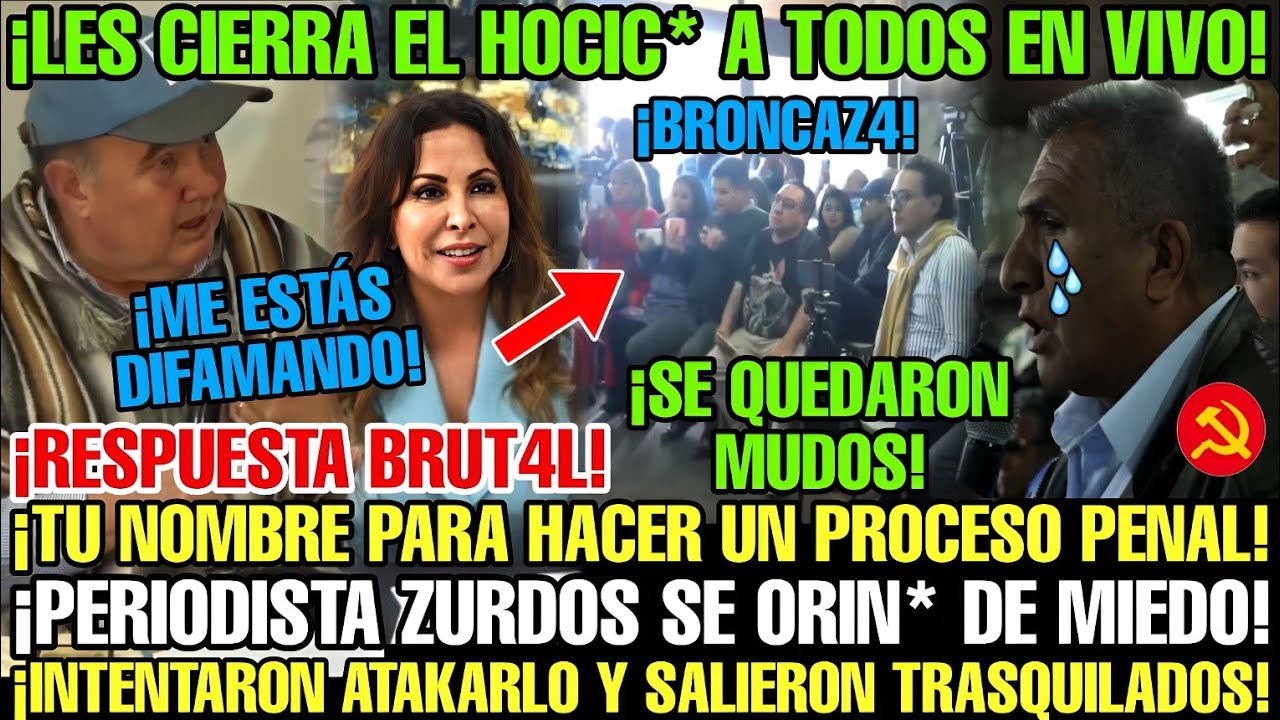 ¡LOS HIZO LEÑA4! PORKY DESTROZ4 A PERIODISTAS ZURDOS EN ÁNCASH Y LOS DEJA EN RIDÍCUL0 POR MENTIROSOS