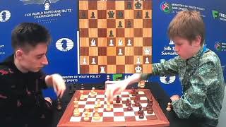 Daniil Dubov 2707 ; Volodar Murzin 2631.FIDE World Blitz Chess Championship.
