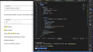 Case insensitive search highlight