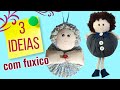 TRÊS IDEIAS IMPERDÍVEIS DE FUXICO / DJANILDA FERREIRA