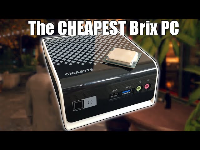Mini PC Gigabyte Brix Intel Celeron 2955U – 4 Go RAM, 120 Go SSD (occasion)