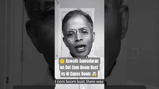 😕 Aswath Damodaran on Dot Com Boom Bust vs AI Capex Boom 🤯 Stock Market Debt Bubble Trading AI LLMs