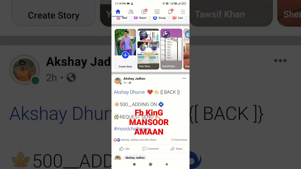 MANSOOR AMAAN FB KING REPORT. WITH MUNASIF nogaiya