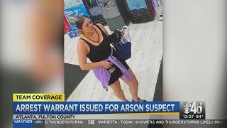 Arrest warrant issued for arson suspect