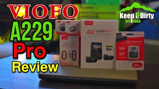 Viofo A229 Pro 4k 3 Channel Dash Cam Review