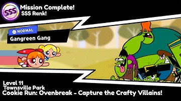Cookie Run: Ovenbreak | Stage 4 - Gangreen Gang - PPG Focused Missions - SSS Rank | ConfusedOne