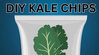 How To Make Kale Chips | Cheap Easy And Healthy DIY Snacks | Preserving Kale | Meal Planning